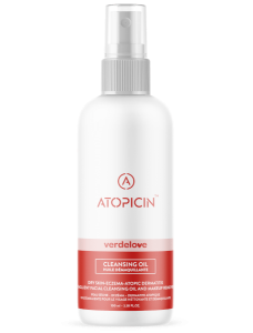 Atopicin - olejek myjący do twarzy przy skórze atopowej