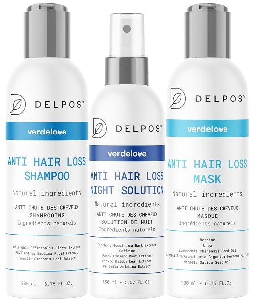 Delpos - zestaw - wypadanie włosów